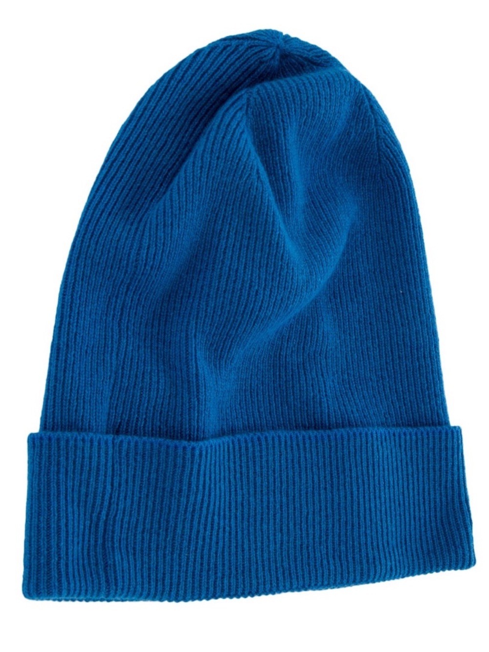 Canada Goose Vibrant Blue Ribbed Knit Beanie View 3